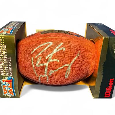 Peyton Manning Autographed Super Bowl XLI Authentic Game Ball 