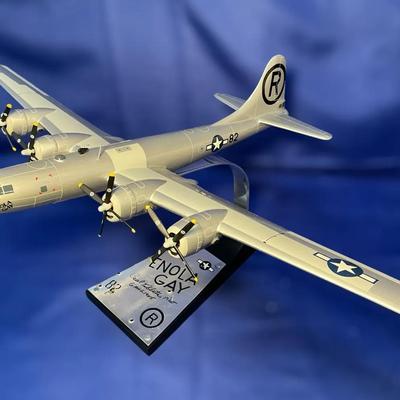 Danbury Mint Limited Edition Paul Tibbets (Pilot) Signed B-29 Enola Gay
