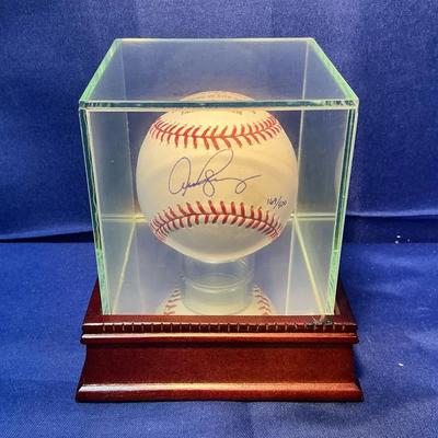 Alex Rodriguez Autographed 500 Home Runs Commemorative Baseball (CVO155)