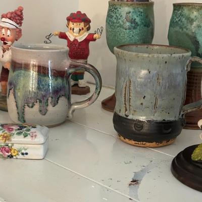 Sale Photo Thumbnail #194: Handmade pottry mugs 