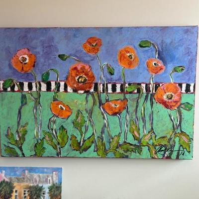 Sale Photo Thumbnail #6: Signed original oil on canvas. 