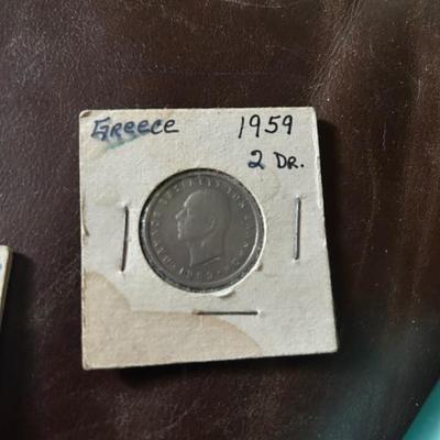 Greece 1959 coin. 