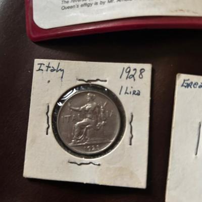 Italy 1928 1 Lira 