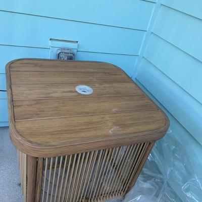 Sale Photo Thumbnail #243: Umbrella stand table. 