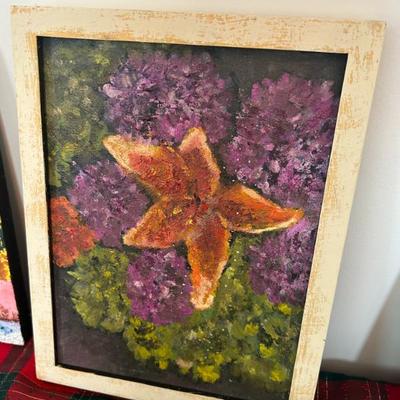 Sale Photo Thumbnail #74: Original oil on canvas. 
