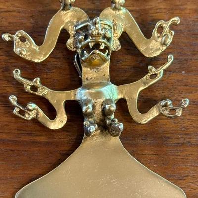 MMA Gold Tone Reproduction Pendant