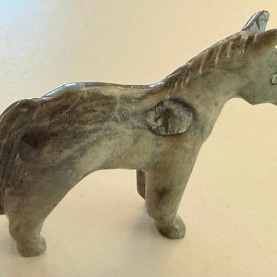Hand Carved Hopi Fetish Stone Horse