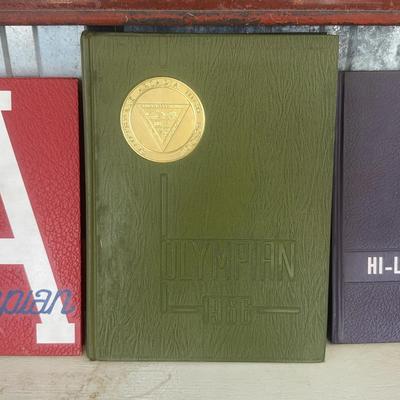 Vintage Yearbooks (1963, 1964 and 1966)