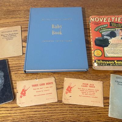 Variety of Vintage Books and Paper