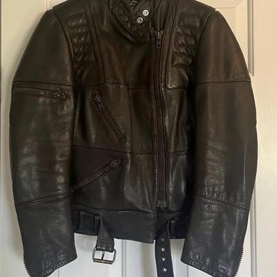 Brown Authentic Leather Harley Davidson Hein Gericke Jacket