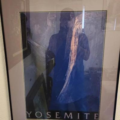 Yosemite Print - Light on Rocks