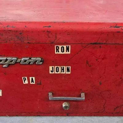Snap On Tool Box W/Tools