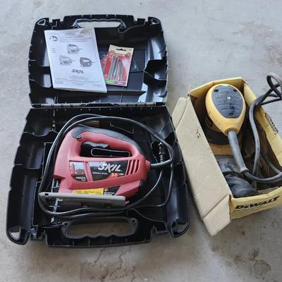 Skil Saw and DeWalt Heavy Duty Orbital Sander