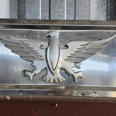 Vintage Rare Continental Trailways Silver Eagle Bus Emblem