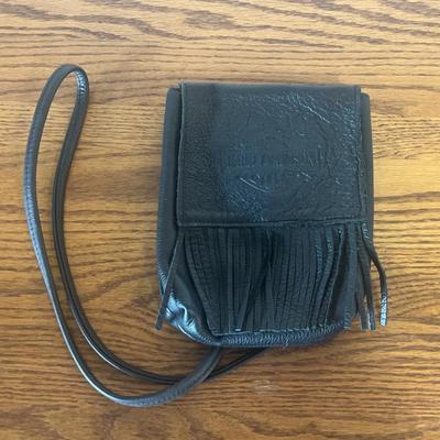 Harley Davidson Leather Fringe Crossbody Handbag 