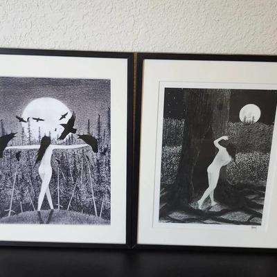 Original Art "Titled Hollow" And "Provision"