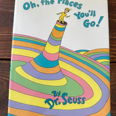 Embark on Adventure! "Oh, the Places You'll Go!" by Dr. Seuss (1990 Copyright Hardcover)
