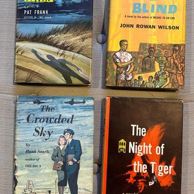 Vintage Mid-Century Novel Collection - Four Classic Hardcovers