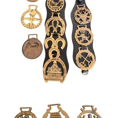 Collection of Horse Brasses 