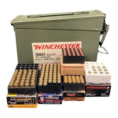 .380 Auto Ammunition Various Brands/grains