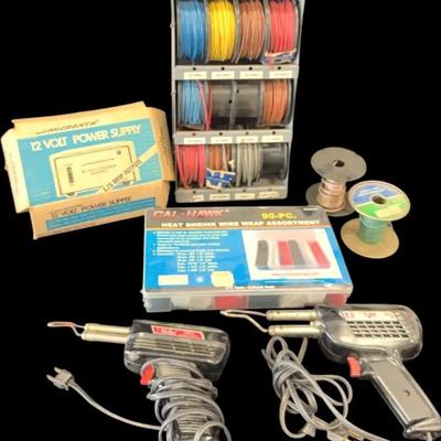 Sautering Guns & Wire Lot 