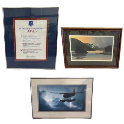 Airplanes & Air Force District Of Washington Goals Pucture