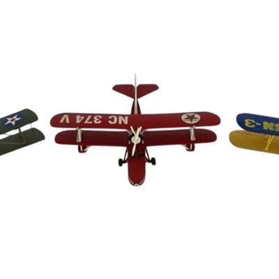 Gearbox Limited Edition Sopwith Army Biplane, ERTL Collectibles NC 374V & Liberty Classics Sunoco
