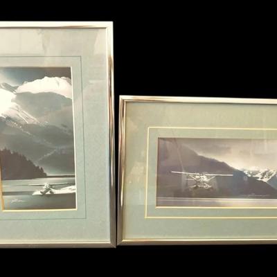 Two John Fehringher Prints: Great Escape And Descent; Framed And Matted