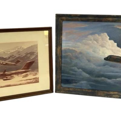 C-17 Early 80s  and C130 A.D. Hopper 2010