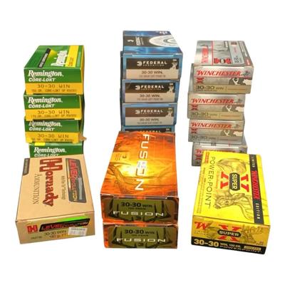 30-30 Win Ammunition Various Brands