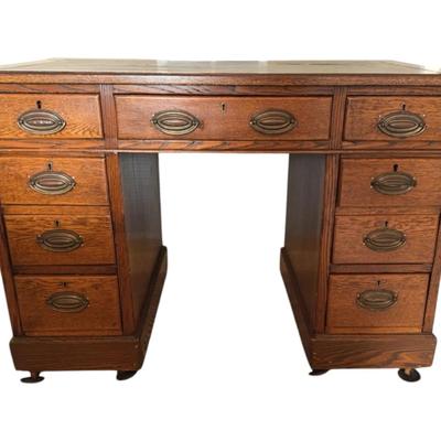 Vintage, possibly antique Wooden desk 