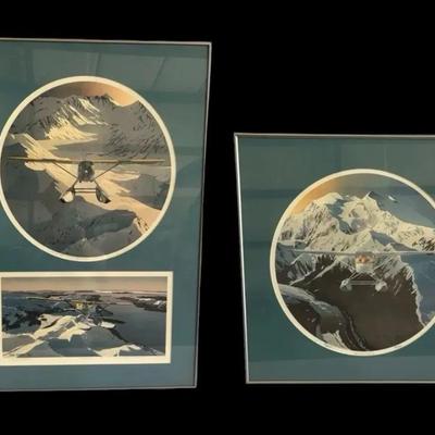 Byon Birdsall -McKinley Flyer" & "Over the Inlet & McKinley Flyer I