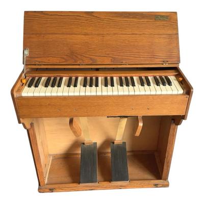Estey portable folding pump organ, reed organ or harmonium