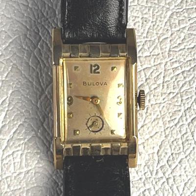 Bulova NY 10k Gold-filled Wristwatch D725367