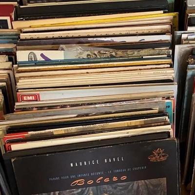 Vinyl Records - Classical and Jazz Fusion, Over 100 Pcs PICKUP ONLY