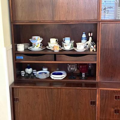 MidCentury Modern Dyrlund Rosewood Modular Cabinet, Made in Denmark