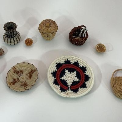 Assorted Miniature Baskets