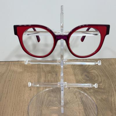 Fun Red Funky Eyeglasses Made By Spanish Designer Etnia Barcelona 