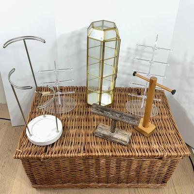 Multi-Display Pieces For Jewelry, Eyeglasses And Other Items (Basket NOT included)
