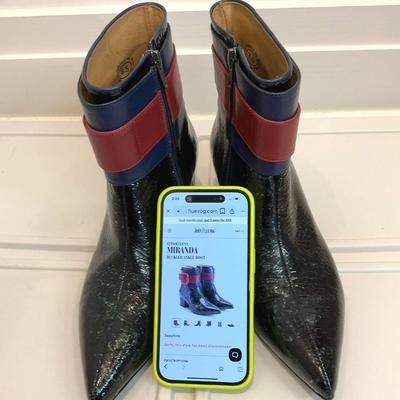 John Fluevog Effortless Miranda Buckled Ankle Boot Women’s Shoe Size 8.5