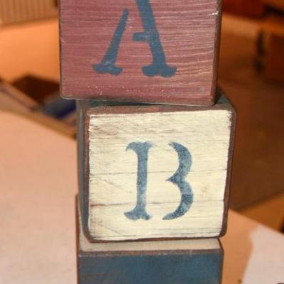Wood ABC Blocks 
