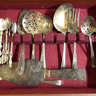 Silver Plate Flatware 