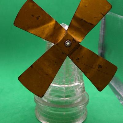 Windmill candy jar 