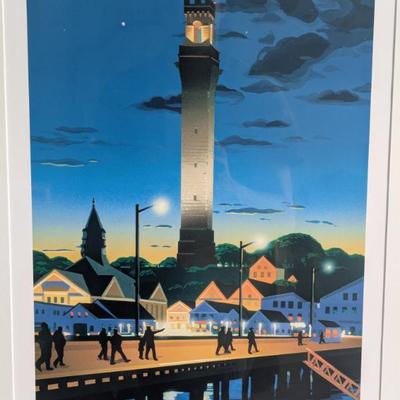 Sale Photo Thumbnail #27: Orem Sherman offset lithograph 