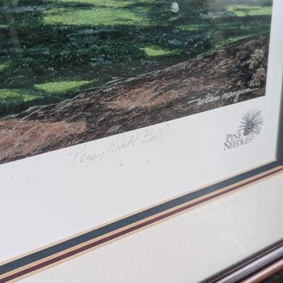 Sale Photo Thumbnail #36: 1996 US Women's Open signed & numbered by William Mangum 