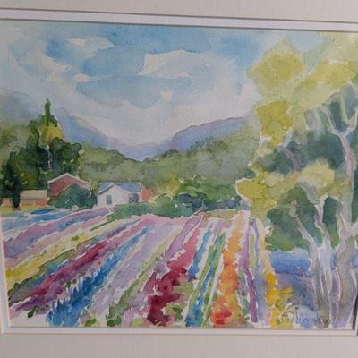 Sale Photo Thumbnail #78: Des Matthews "Carmel Valley Flower Garden"