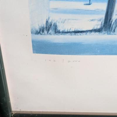 Sale Photo Thumbnail #94: "Provincetown" by John Dowd signed & numbered