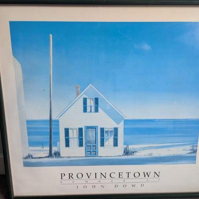 Sale Photo Thumbnail #93: "Provincetown" by John Dowd signed & numbered