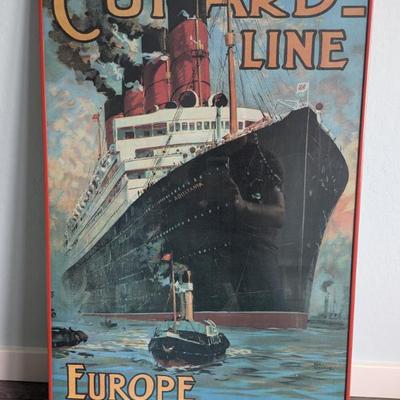 Odin Rosenvinge Cunard Line print