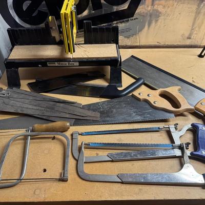 Hand Saws and Mitre Box Saw